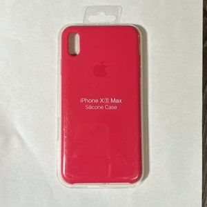 New iphone Xs Max Pink Silicone Case